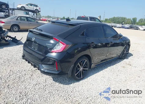 2021 Honda Civic Sport z USA, uszkodzony, nr VIN SHHFK7H43MU220808